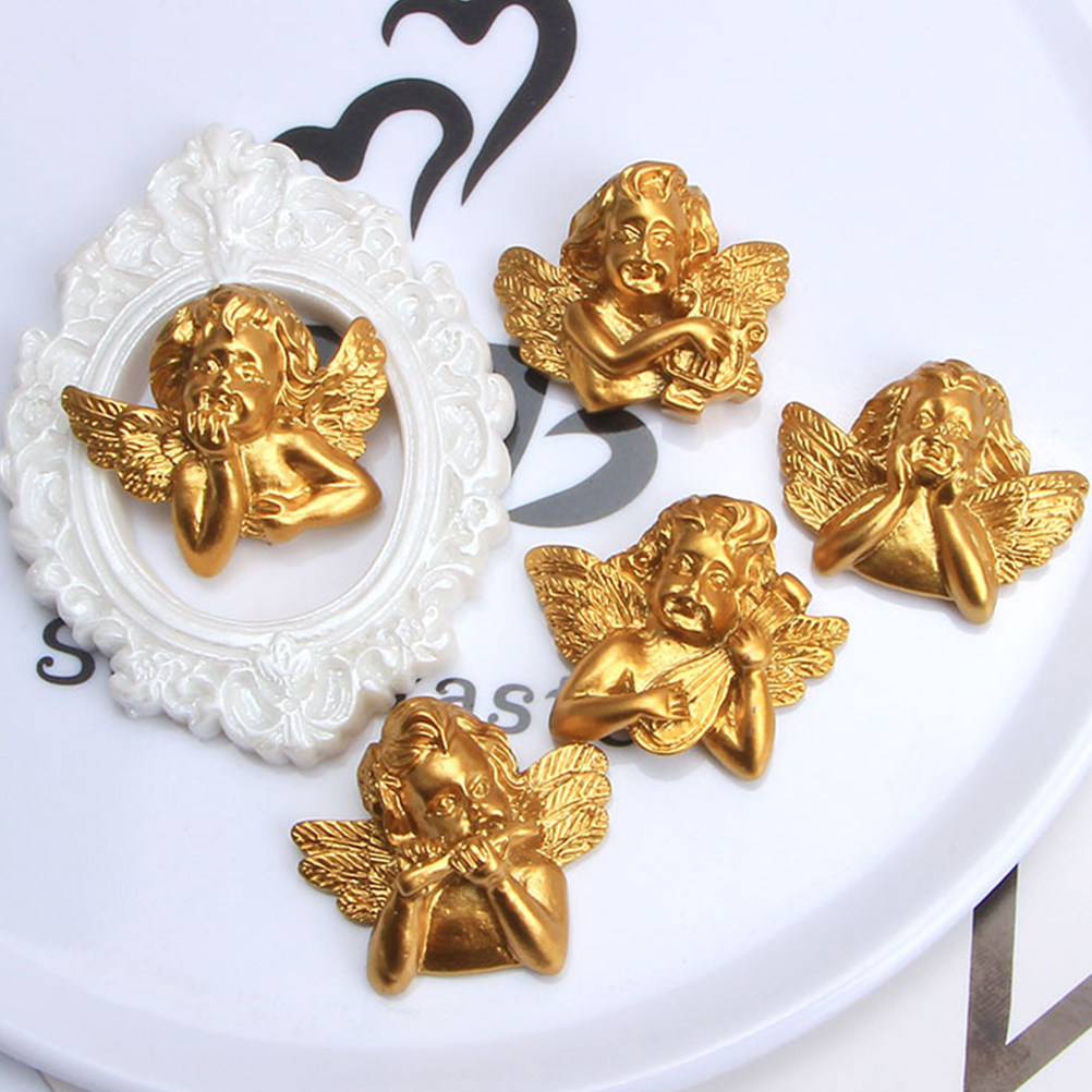 Craft Embellishment - 15 stuks hars engelen accessoires knutsel