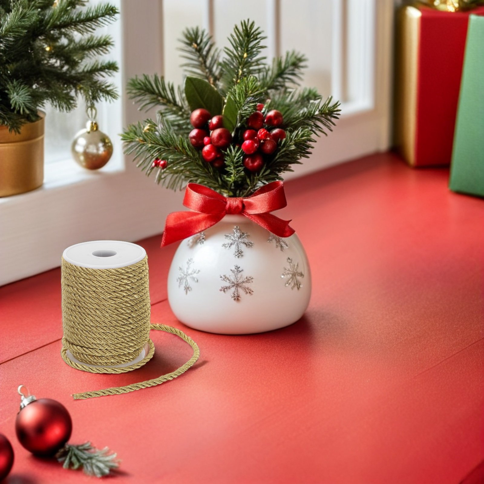 1 Rol Gevlochten Gedraaide Koo - Cord Trim Twisted recensie en prijs