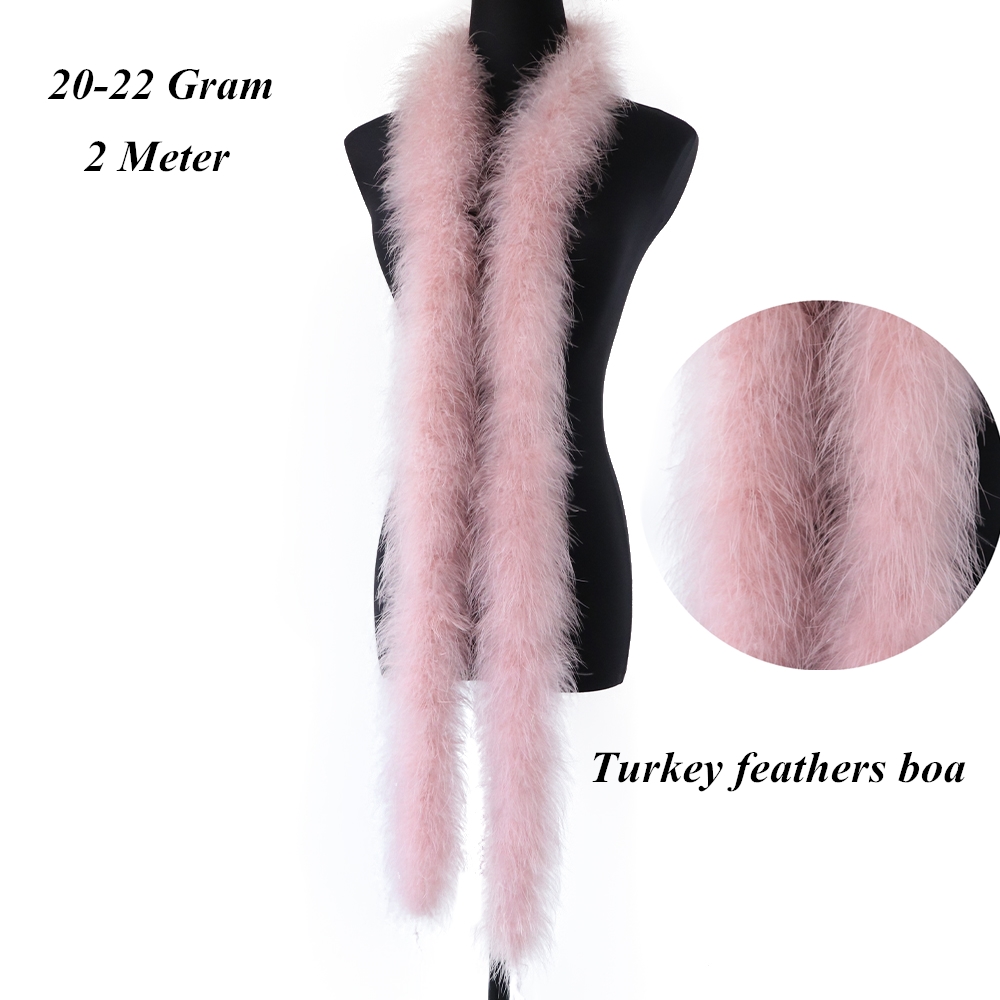2M 22G 50G Natuurlijke Kalkoen - Feather Trim Marabou recensie en prijs