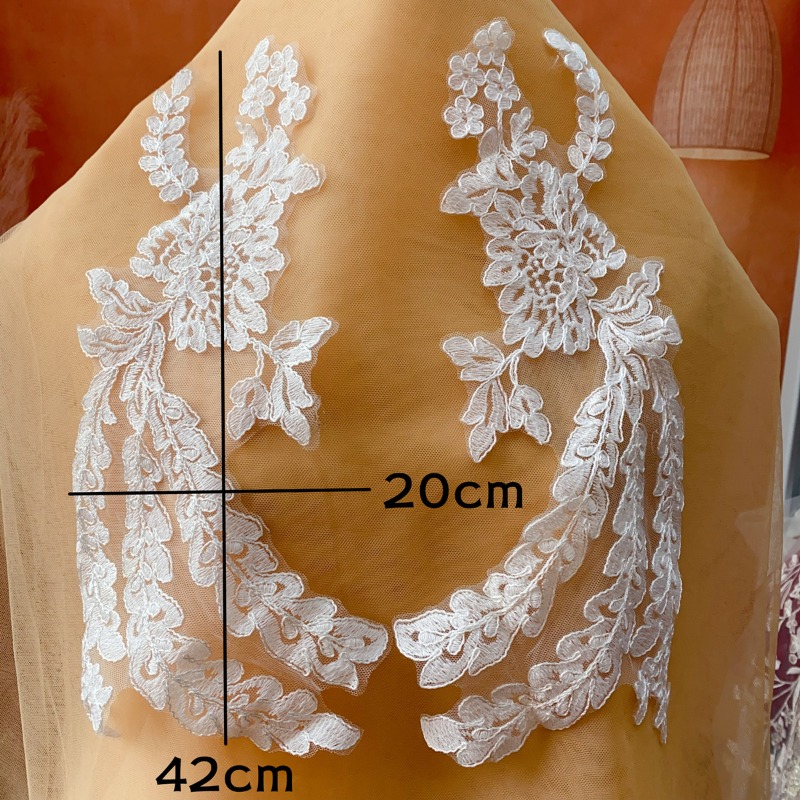 Gouden kantbies voor bruilofts - Craft Embellishment recensie en prijs