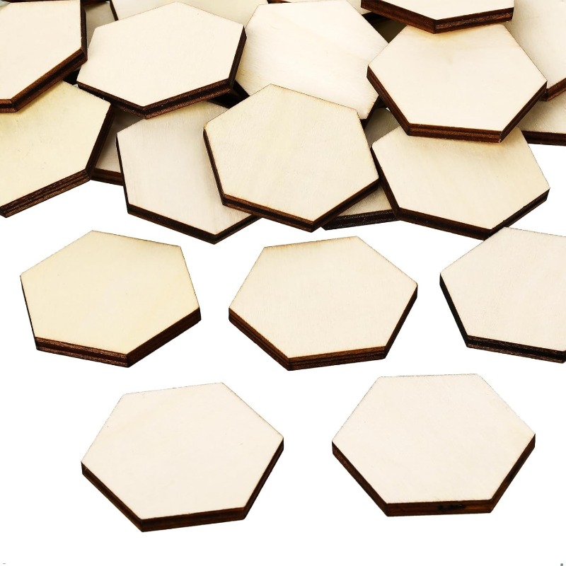 50 STKS 4 CM Onvoltooide Houte - Craft Embellishment recensie en prijs