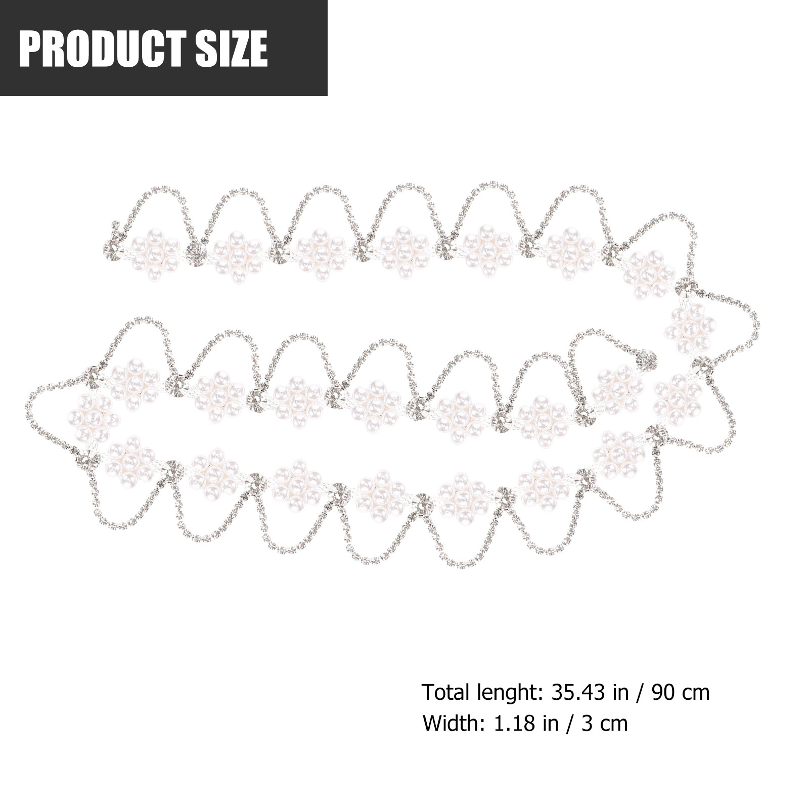 Premium strass-parelkettingbie - Craft Embellishment recensie en prijs