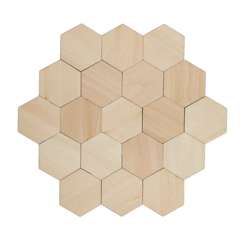 10-120mm Houten Zeshoek Blank  - Craft Embellishment recensie en prijs
