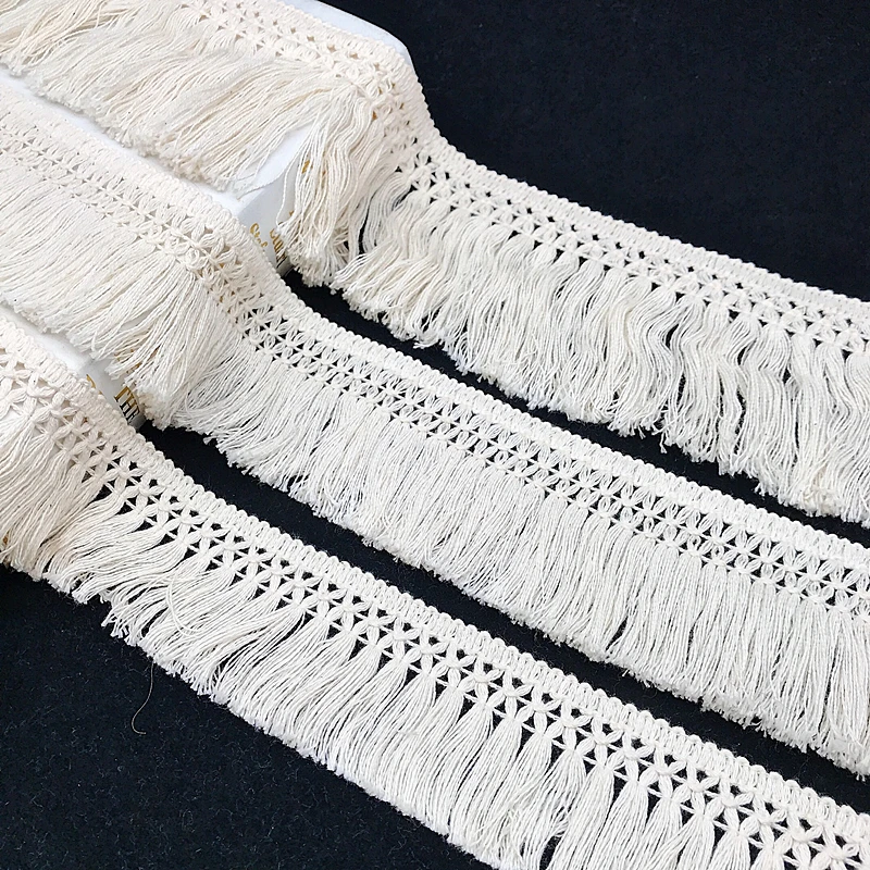 10 Yard/Lot Beige 6 CM/8 CM Kw - Fringe Ribbon Sewing recensie en prijs