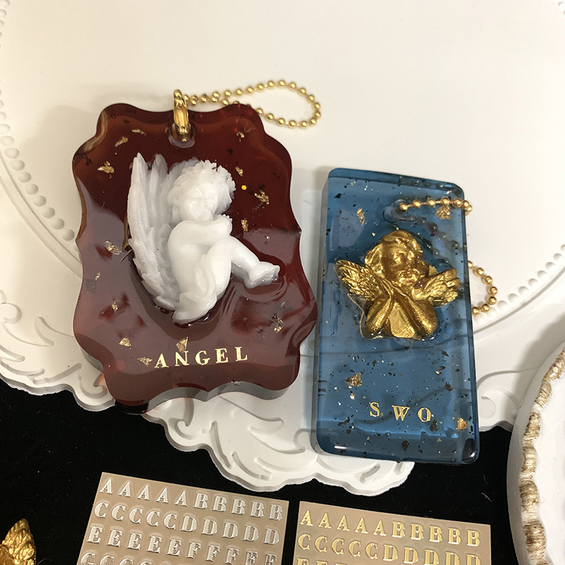 2 stuks metalen alfabetdecorat - Craft Embellishment recensie en prijs